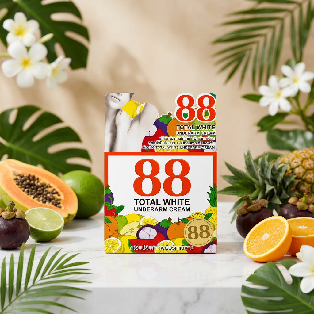 ✨ 88 Total White – Crème Éclaircissante pour Aisselles