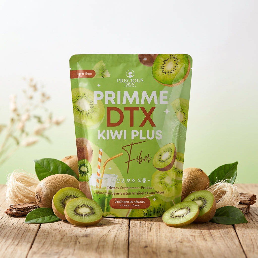 🥝 Primme DTX Kiwi Plus Fiber – Boisson Détox aux Fibres (Complément Alimentaire)
