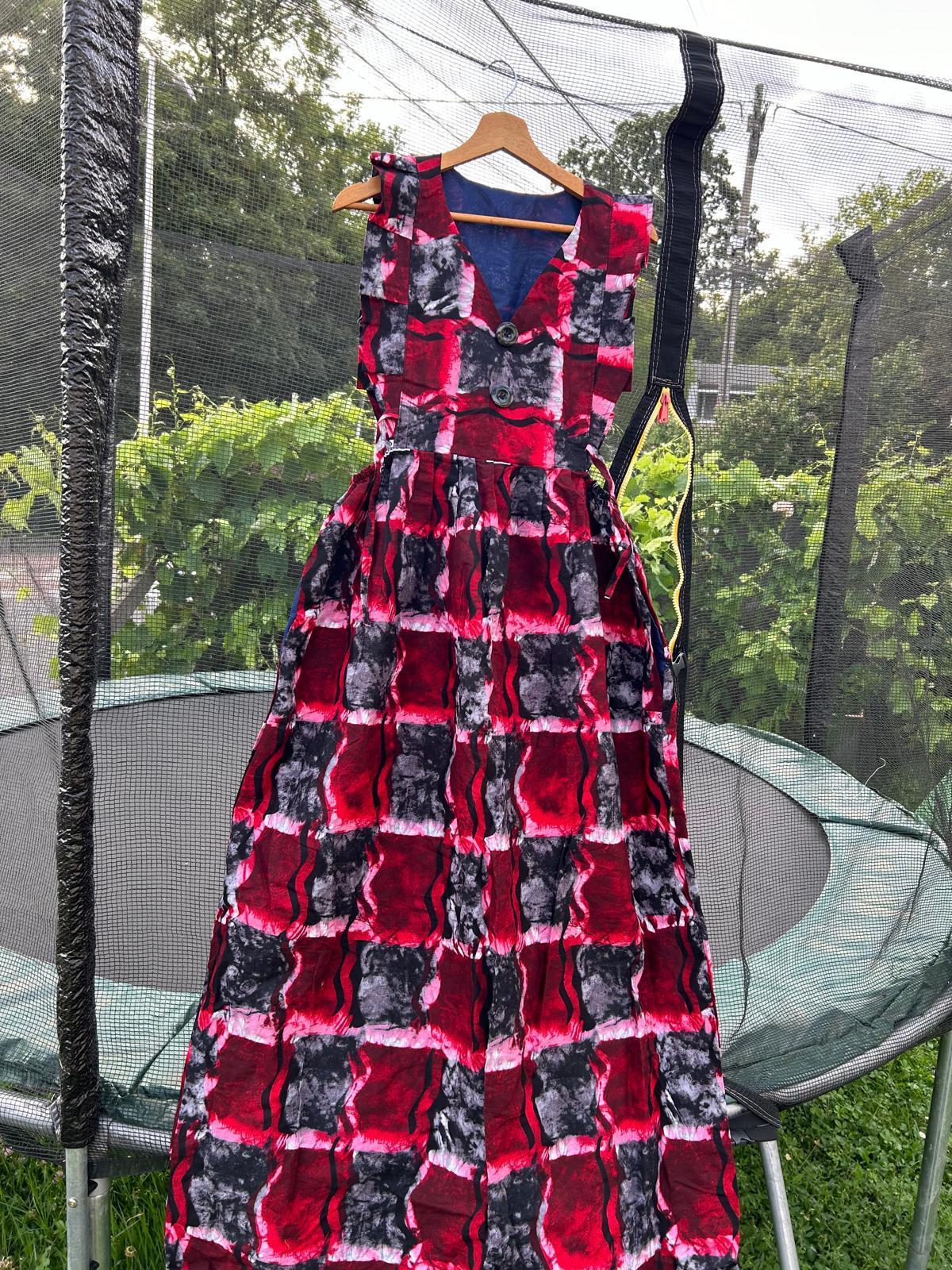 Robe en Wax Africaine – Taille Unique