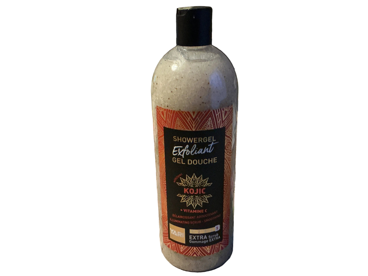 ✨ Gel Douche Exfoliant Kojic & Vitamine C – Peau Lumineuse