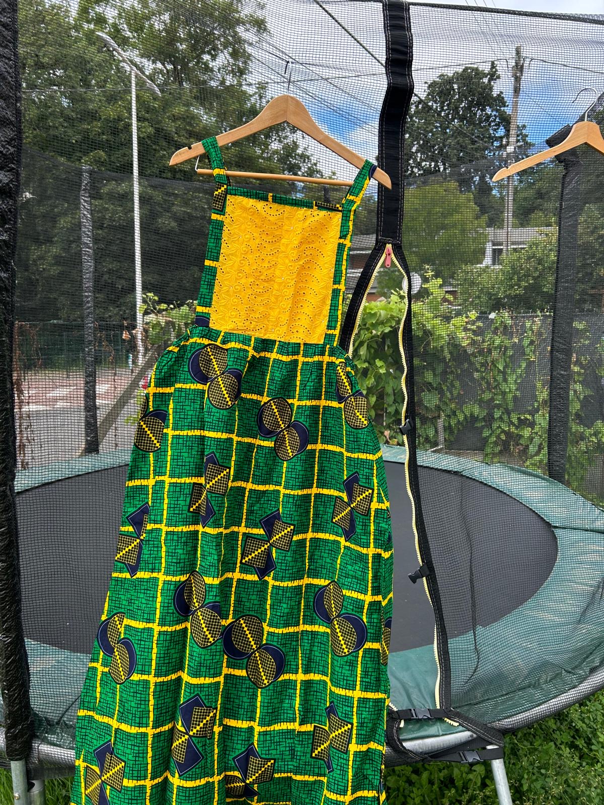 Robe en Wax Africaine – Taille Unique