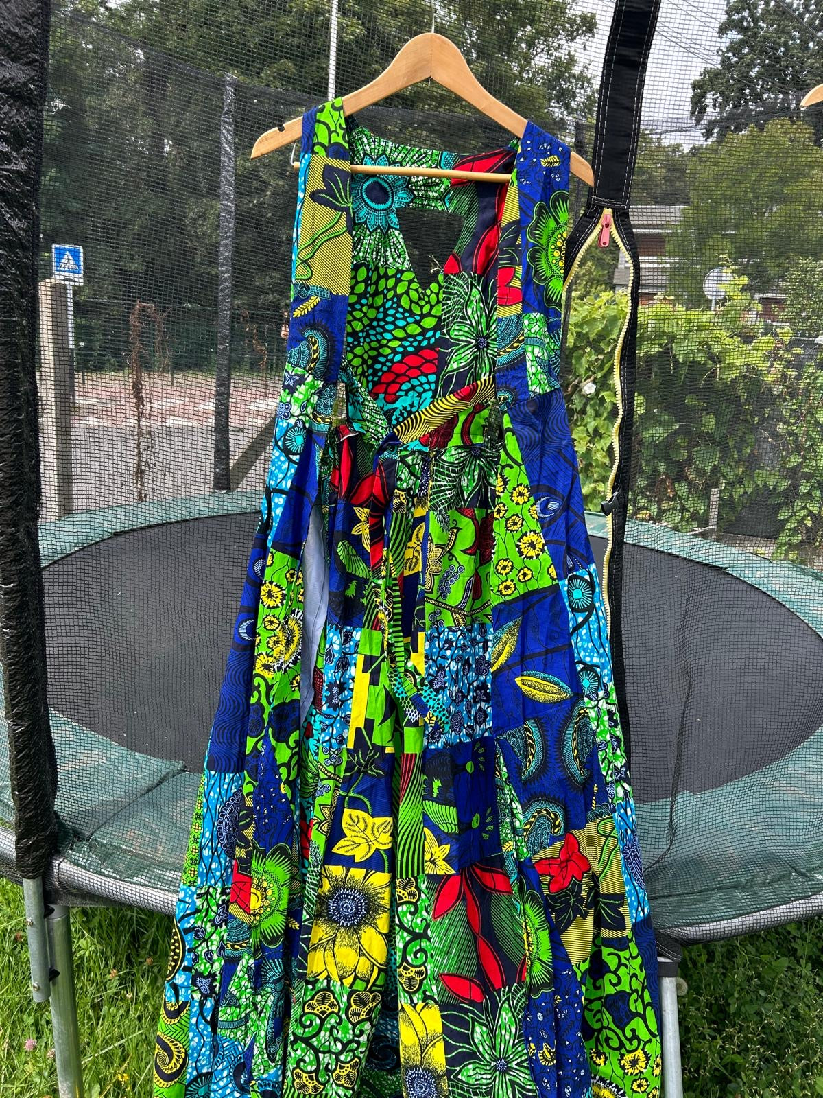 Robe en Wax Africaine – Taille Unique