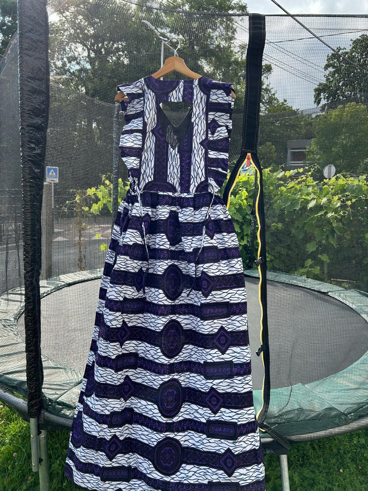 Robe en Wax Africaine – Taille Unique