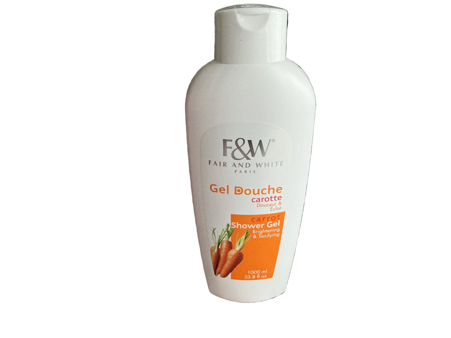 🥕 Gel Douche Carotte F&W – Douceur & Éclat