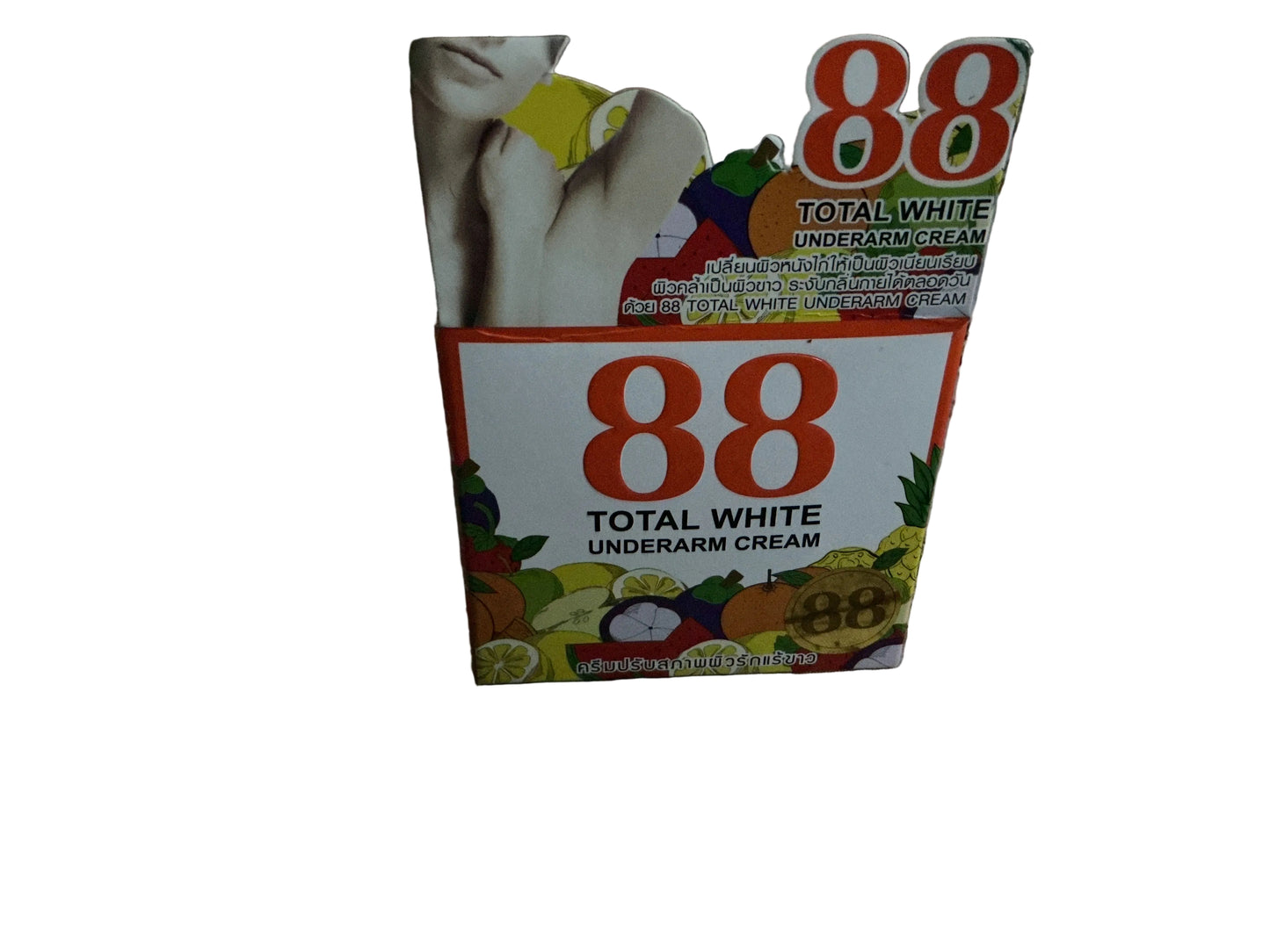 ✨ 88 Total White – Crème Éclaircissante pour Aisselles