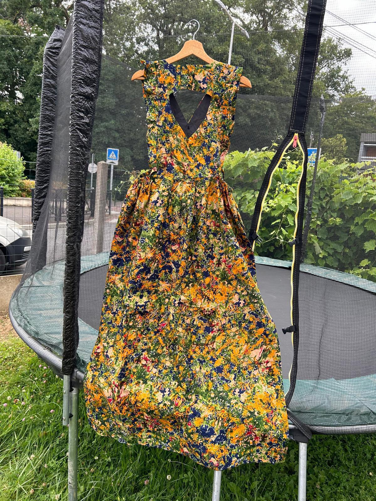 Robe en Wax Africaine – Taille Unique