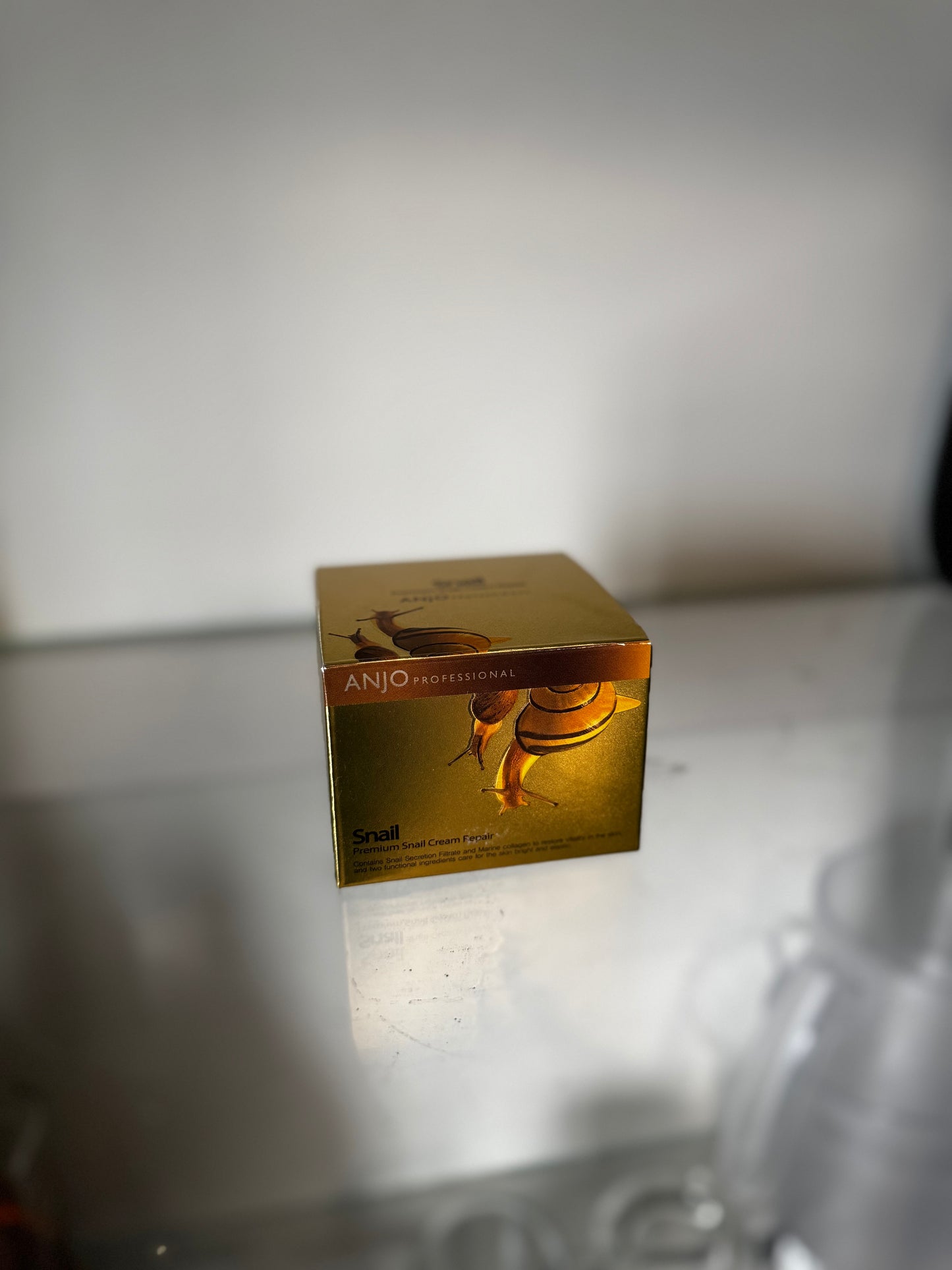 🐌 ANJO – Crème Visage au Collagène & à la Bave d’Escargot