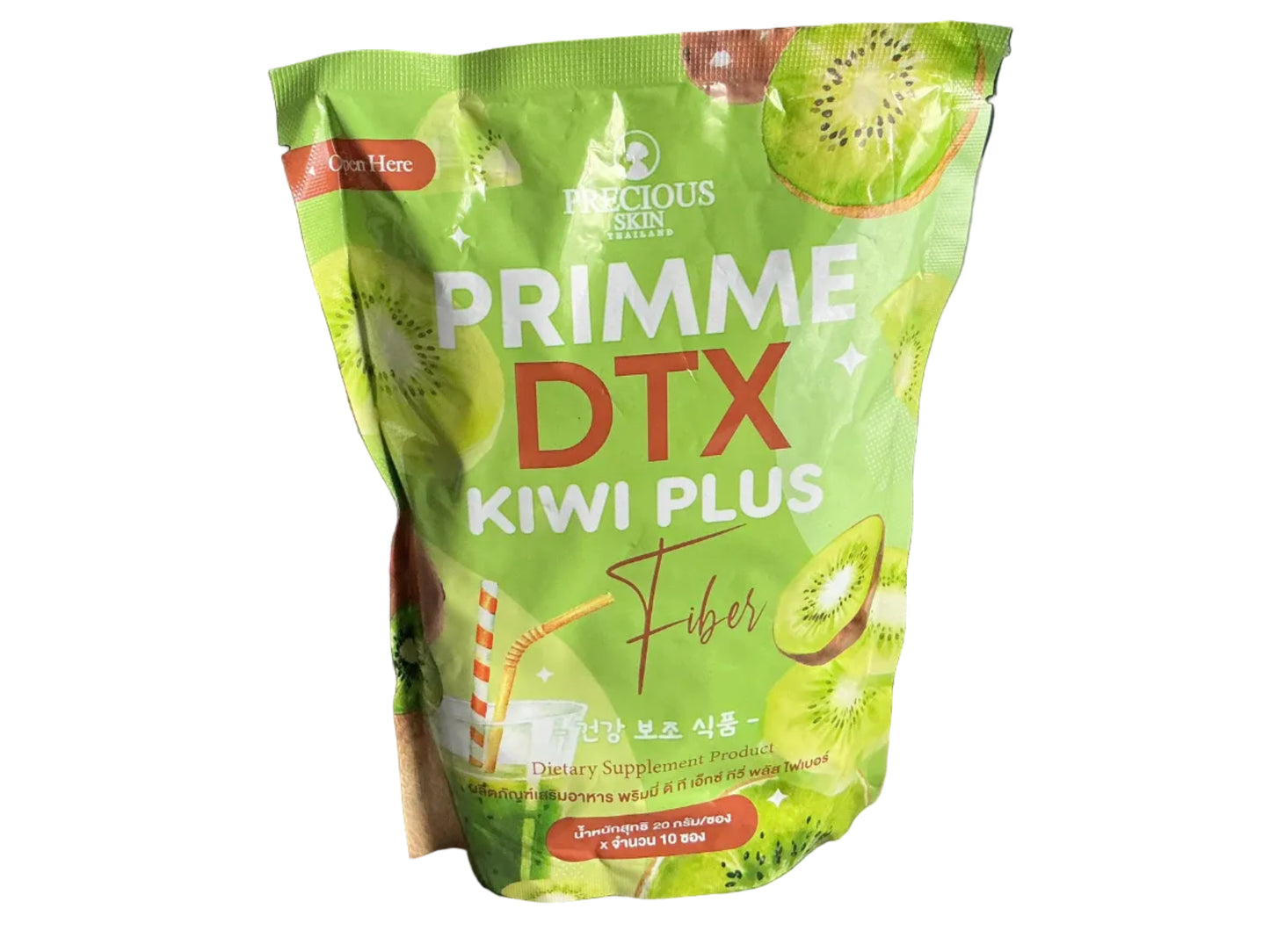 🥝 Primme DTX Kiwi Plus Fiber – Boisson Détox aux Fibres (Complément Alimentaire)