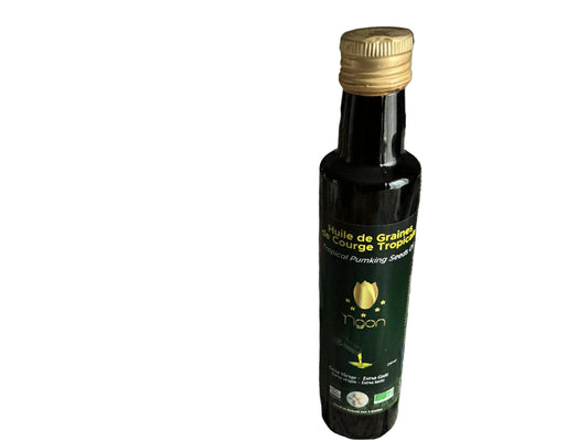 🎃 Huile de Graines de Courge Tropicale – Soin Naturel Peau & Cheveux