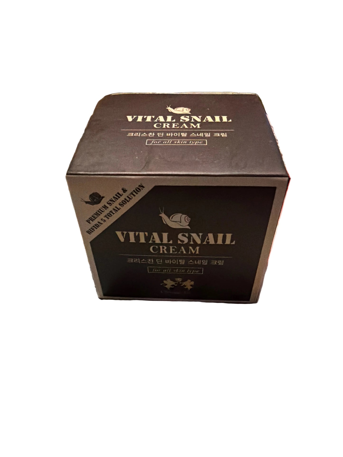🐌 Crème Vital Snail – Soin Régénérant & Hydratant