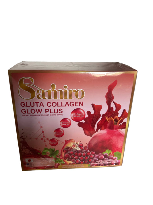 🌸 Samiro Gluta Collagen Glow Plus – Complément Alimentaire Beauté