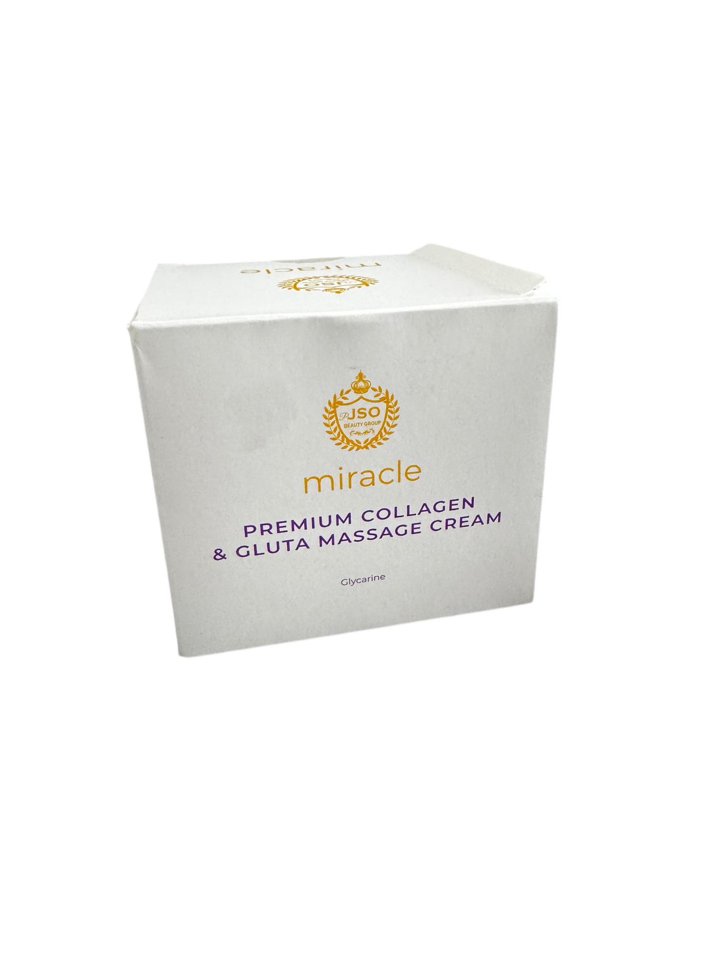✨ Miracle Premium Collagen & Gluta Massage Cream – Crème de Massage Éclaircissante & Anti-Âge